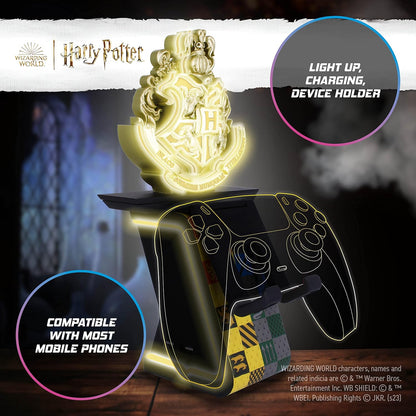 Cable Guys Ikon - Harry Potter Hogwarts Gaming Accessories Holder & Phone Holder for Most Controller (Xbox, Play Station, Nintendo Switch) & Phone
