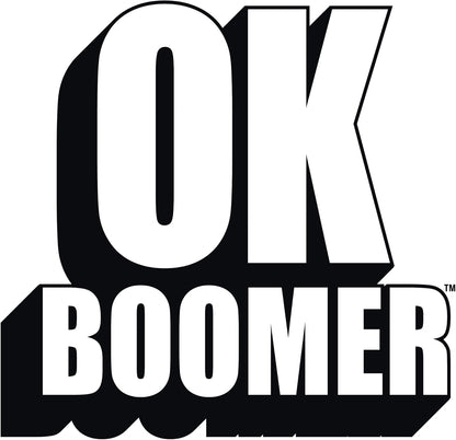 GOLIATH, OK Boomer! The iconic generational duel. Card game. Board games. Family games. Quizzes. Old School vs. New School. 14 years old, 2 to 8 players