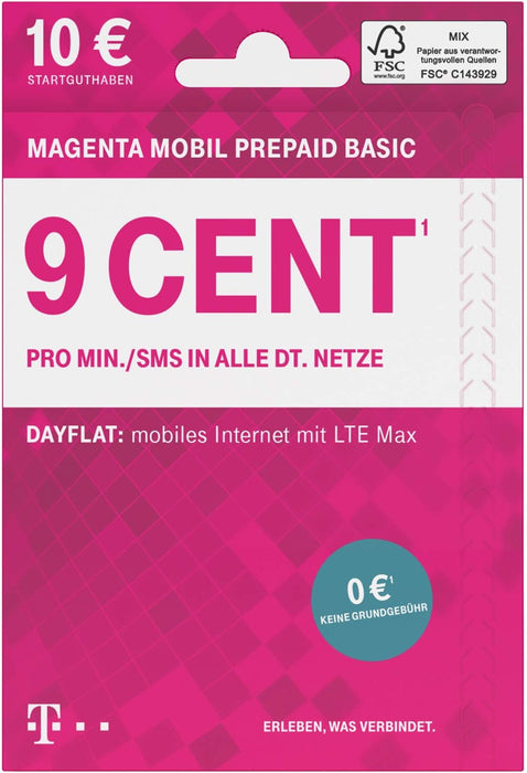Doro 780X 4G GSM einfache Bedienung, schwarz-weiß, 380474 & Telekom MagentaMobil Prepaid Basic SIM-Karte ohne Vertragsbindung I 9 Ct pro Min und SMS in alle dt. Netze I 10 EUR Startguthaben Bundle mit Prepaid Basic SIM-Karte