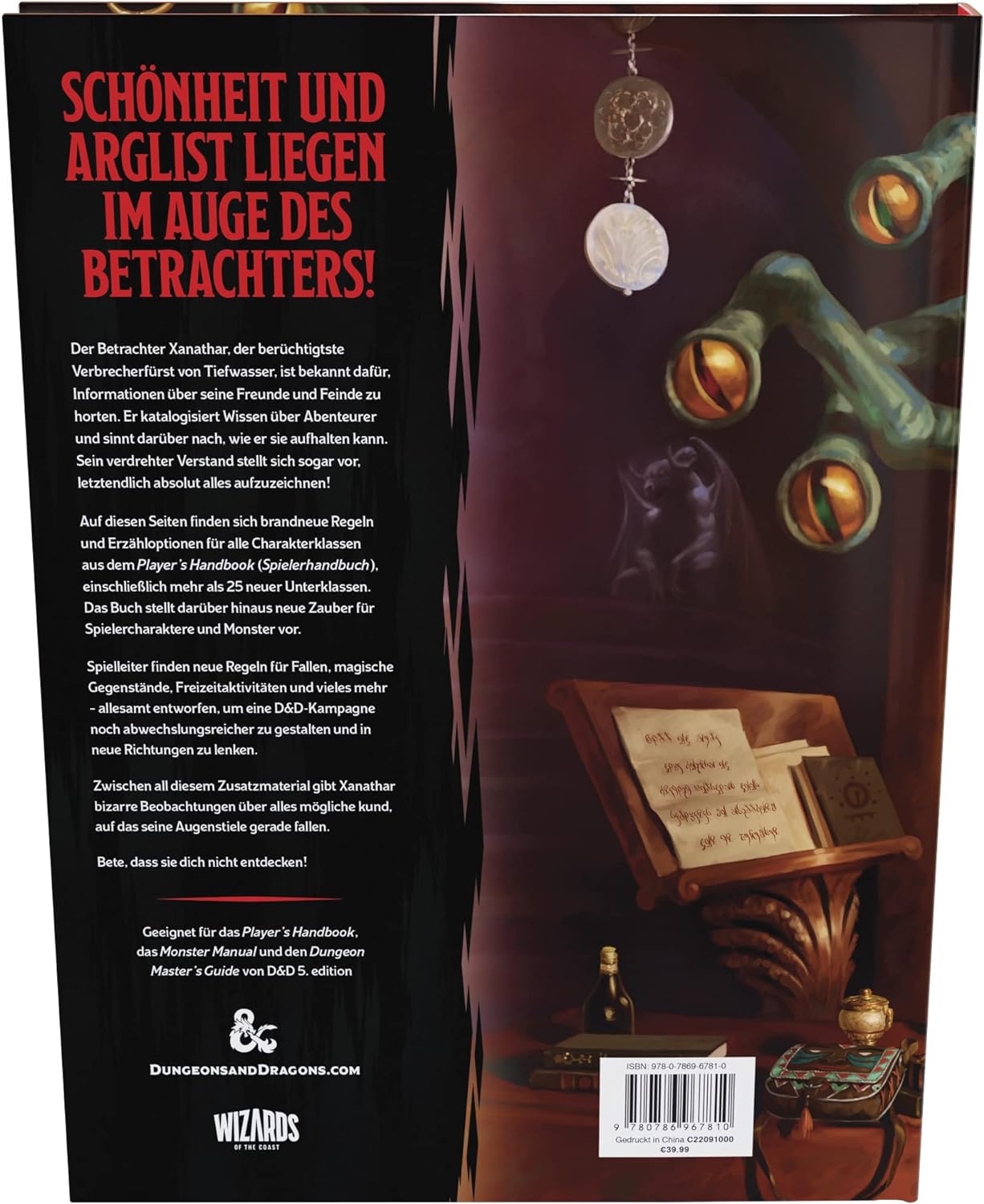 Dungeons & Dragons Xanathars Ratgeber für Alles (Deutsche Version