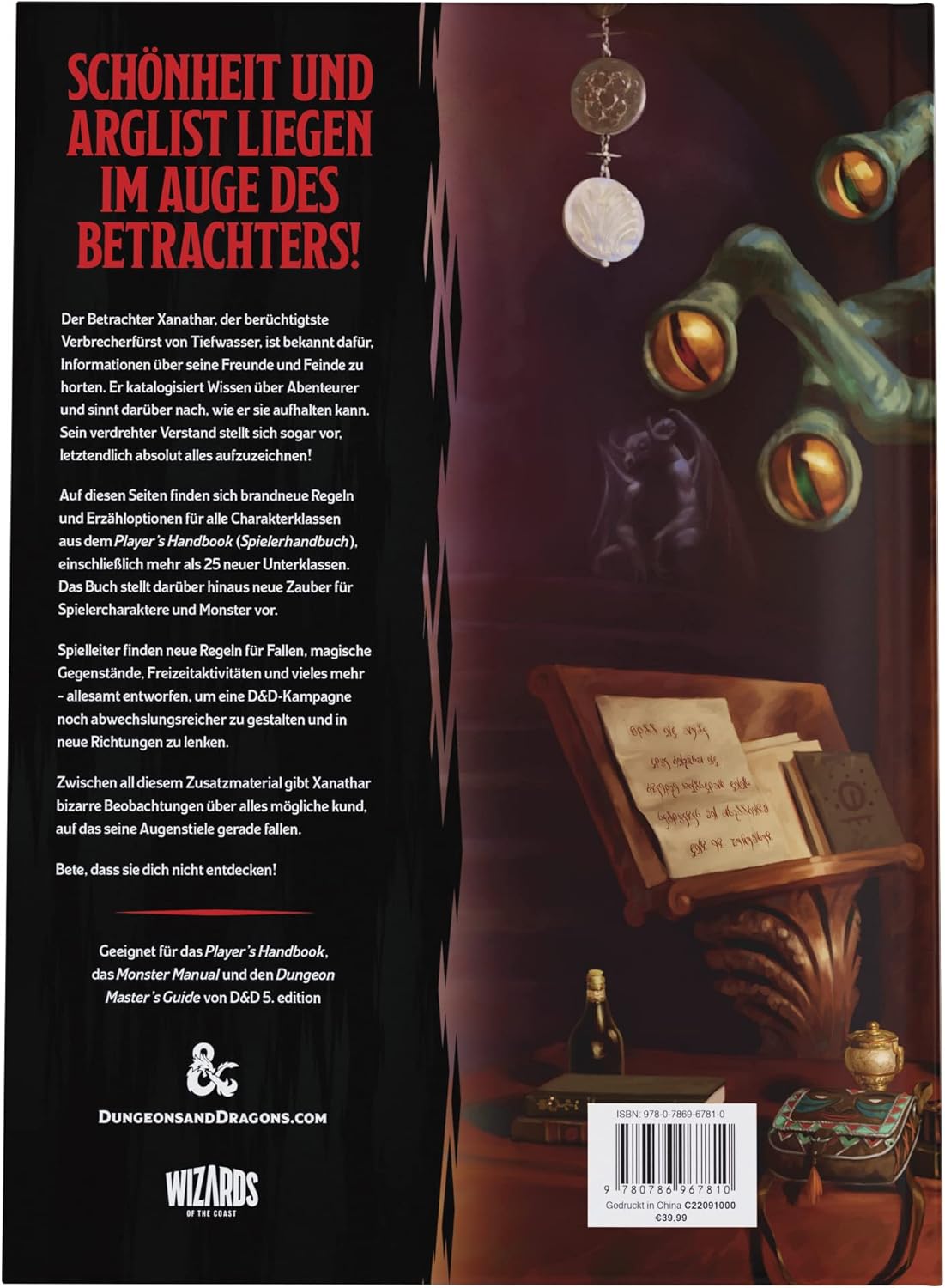 Dungeons & Dragons Xanathars Ratgeber für Alles (Deutsche Version
