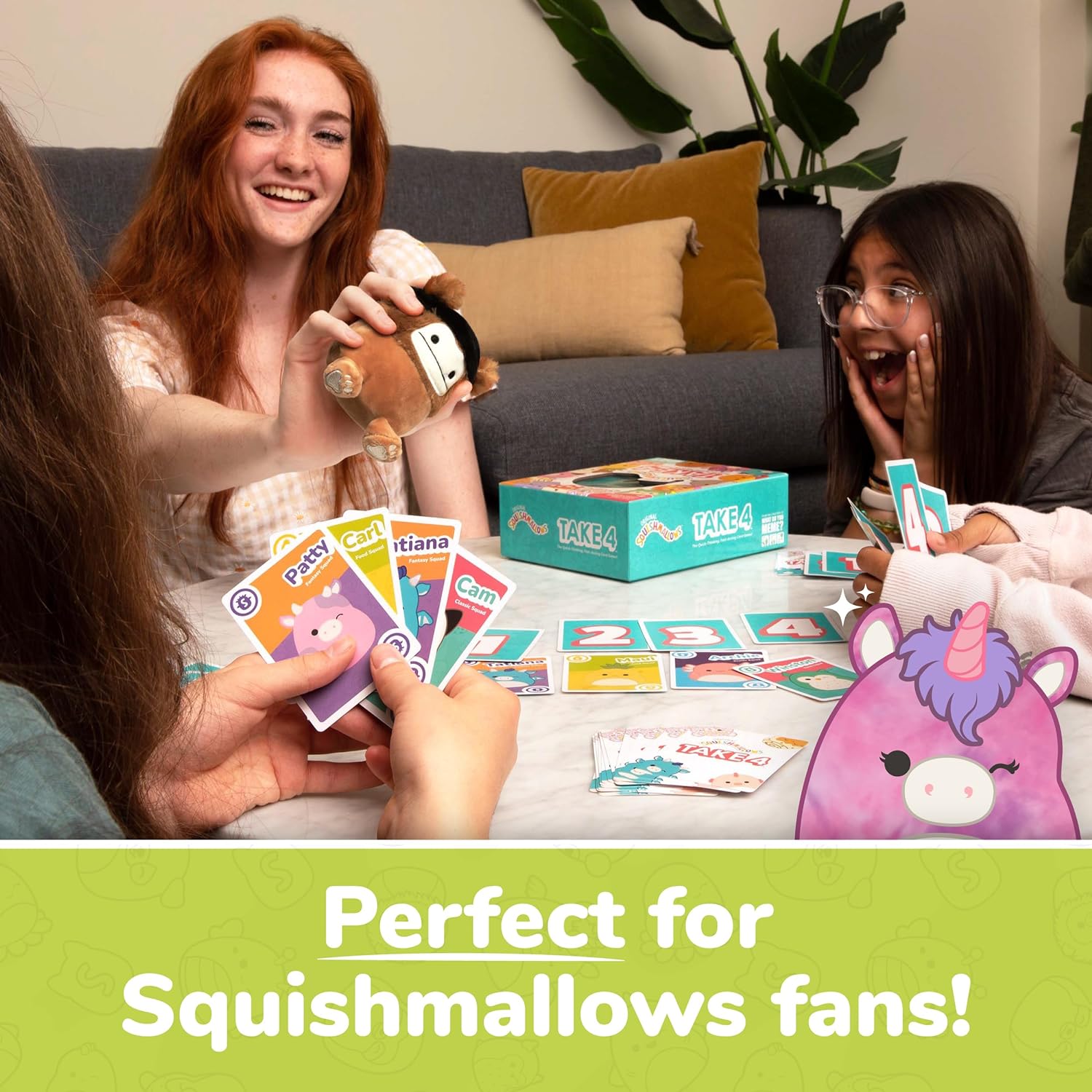 Squishmallows TAKE4 Card Game