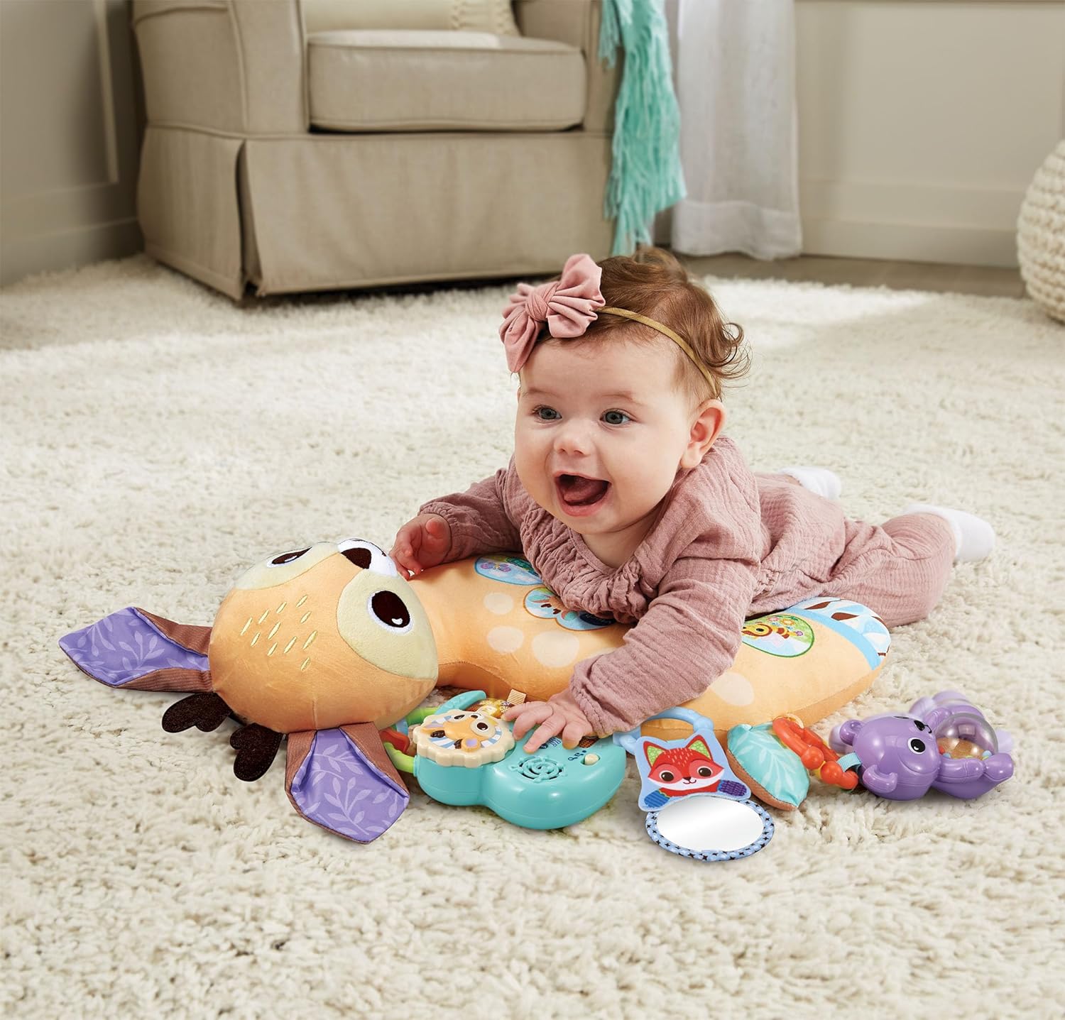 Tummy Time Knuffelhertje