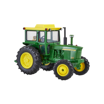 Britains John Deere 4020 - Trattore giocattolo con cabina in scala 1:32, modellino dettagliato di trattori, giocattolo da collezione, giocattoli educativi per interni ed esterni, auto in pressofusione