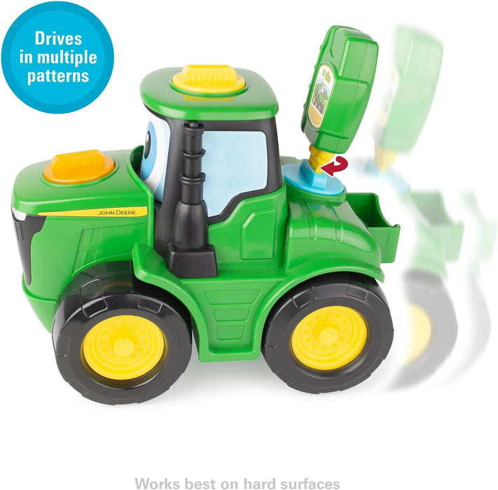 Build-A-Buddy Johnny Tractor y su Llave, interactúa con Luces y Diferentes Sonidos, su Llave Activa Varios Sonidos de Motor y lo Pone em Movimiento, Bizak (30697500