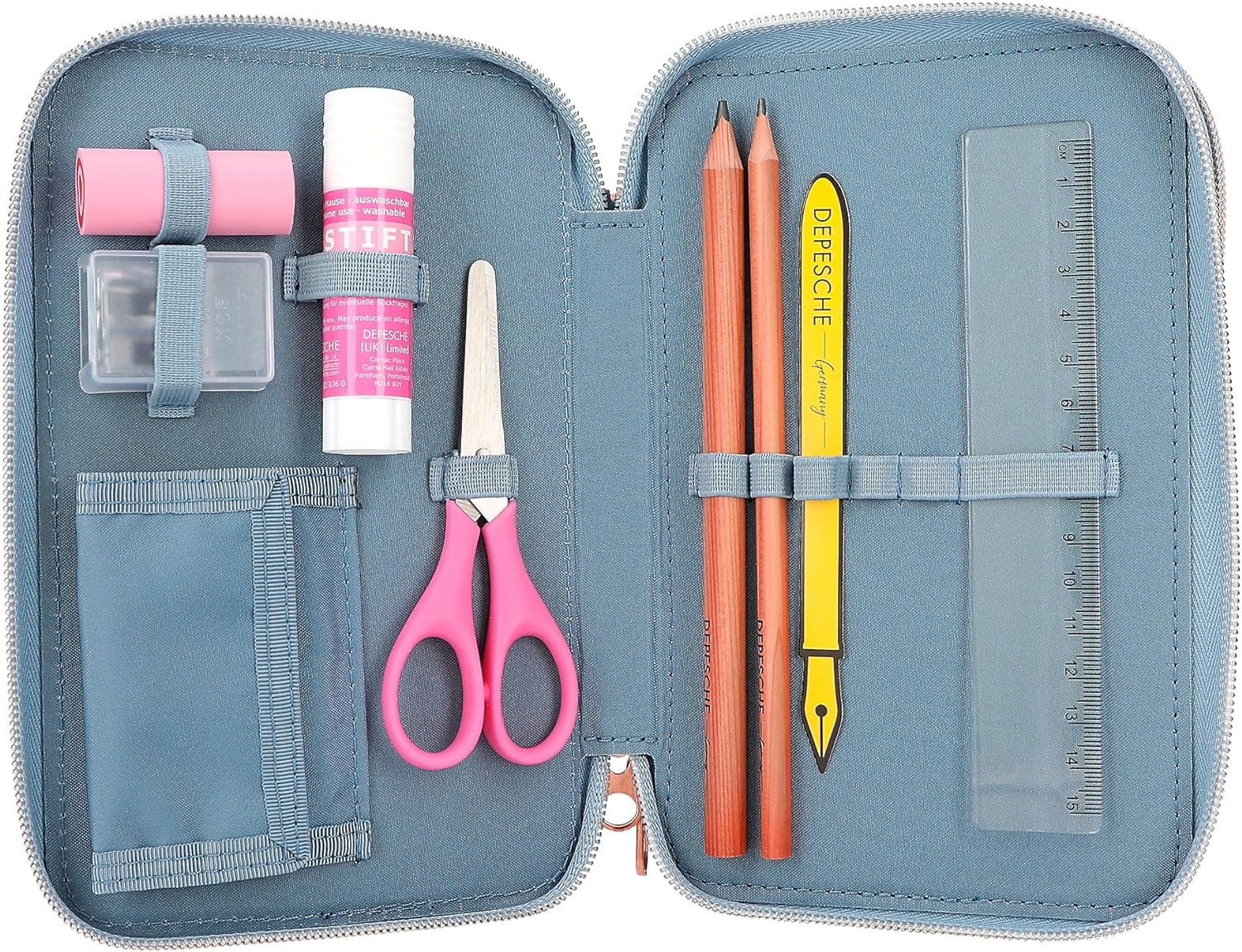 TOPModel Triple Pencil Case with Application CITY GIRLS (0412561)