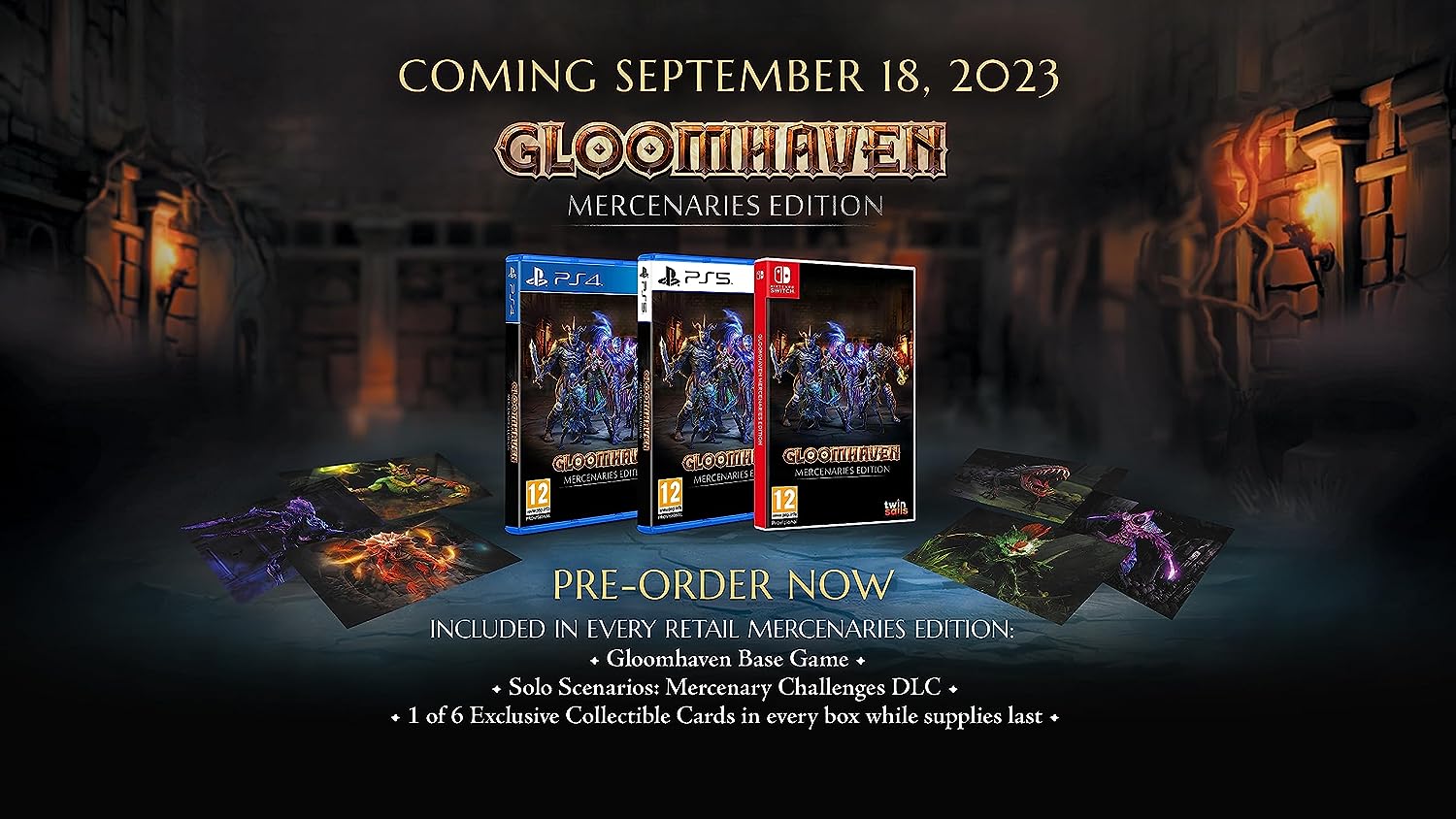 Gloomhaven: Mercenaries Edition - Switch Nintendo Switch