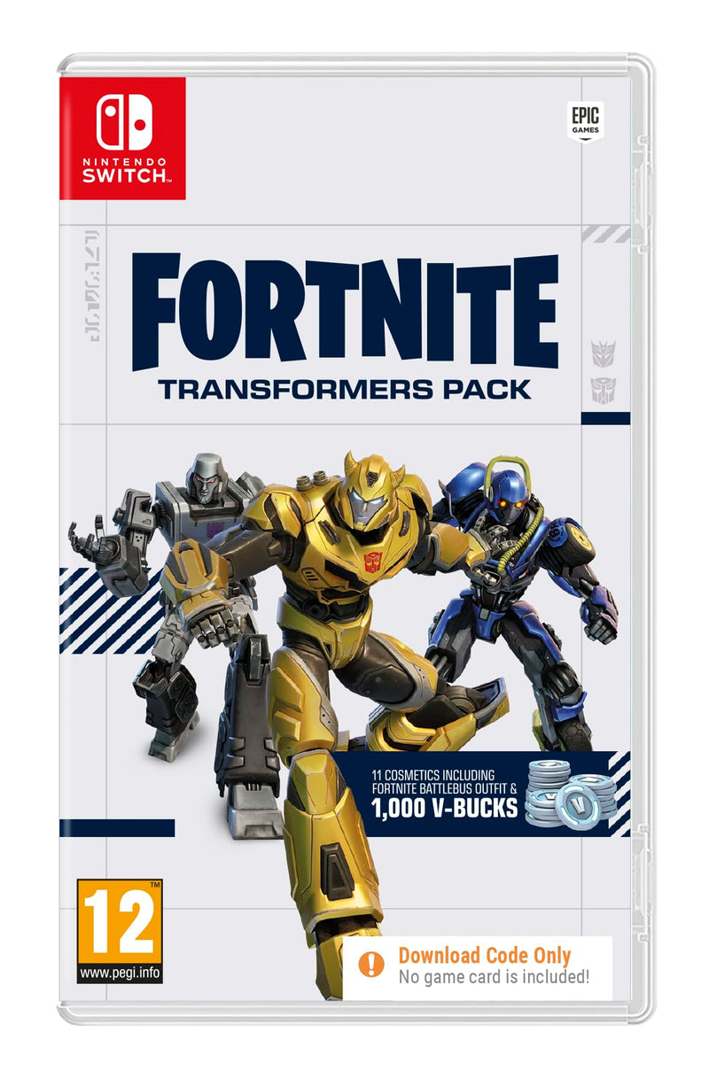 Fortnite Transformers Pack (Game Download Code in Box) - Switch