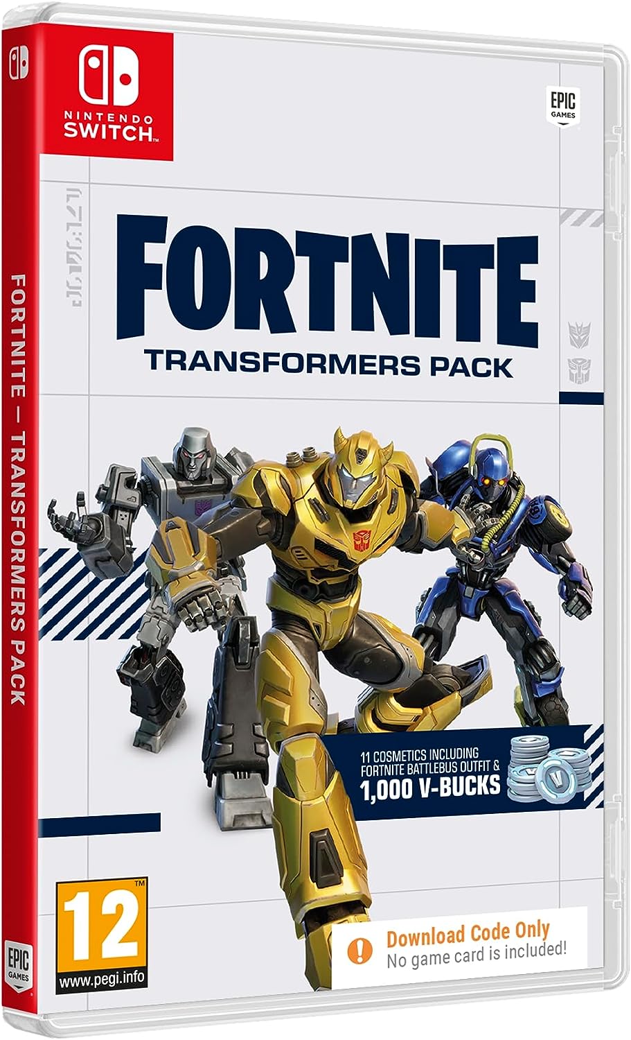 Fortnite Transformers Pack (Game Download Code in Box) - Switch