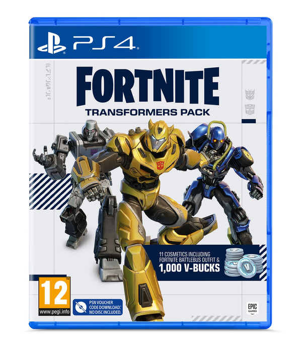 Fortnite Transformers Pack (Game Download Code in Box) - PS4 PlayStation 4