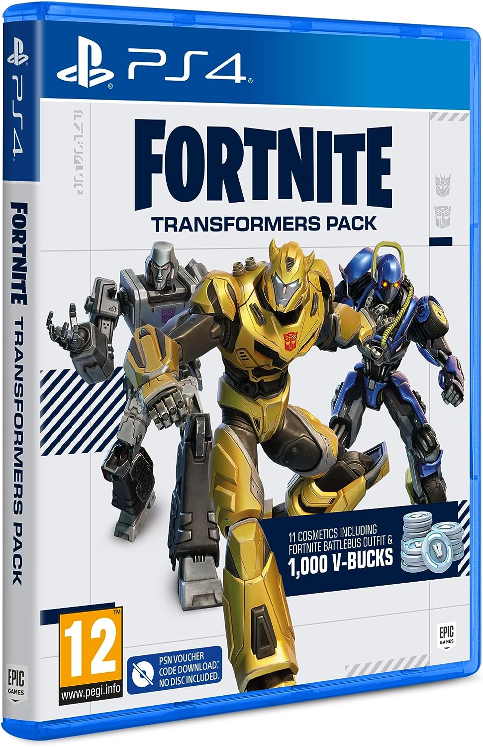 Fortnite Transformers Pack (Game Download Code in Box) - PS4 PlayStation 4