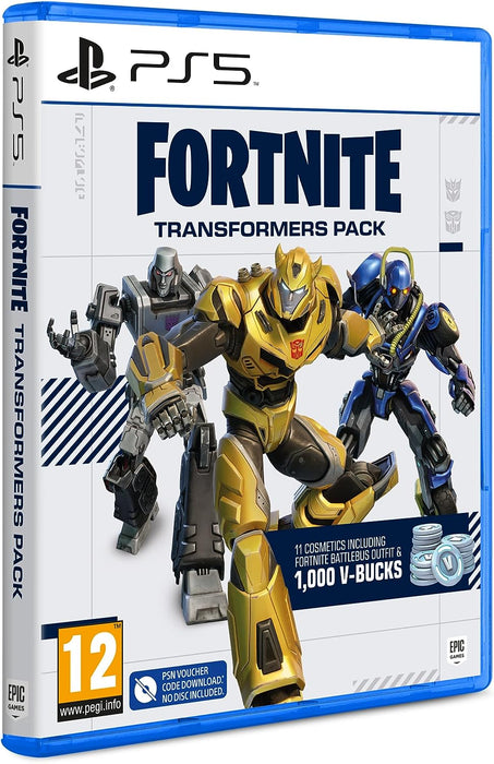 Fortnite Transformers Pack (Game Download Code in Box) - PS5 PlayStation 5