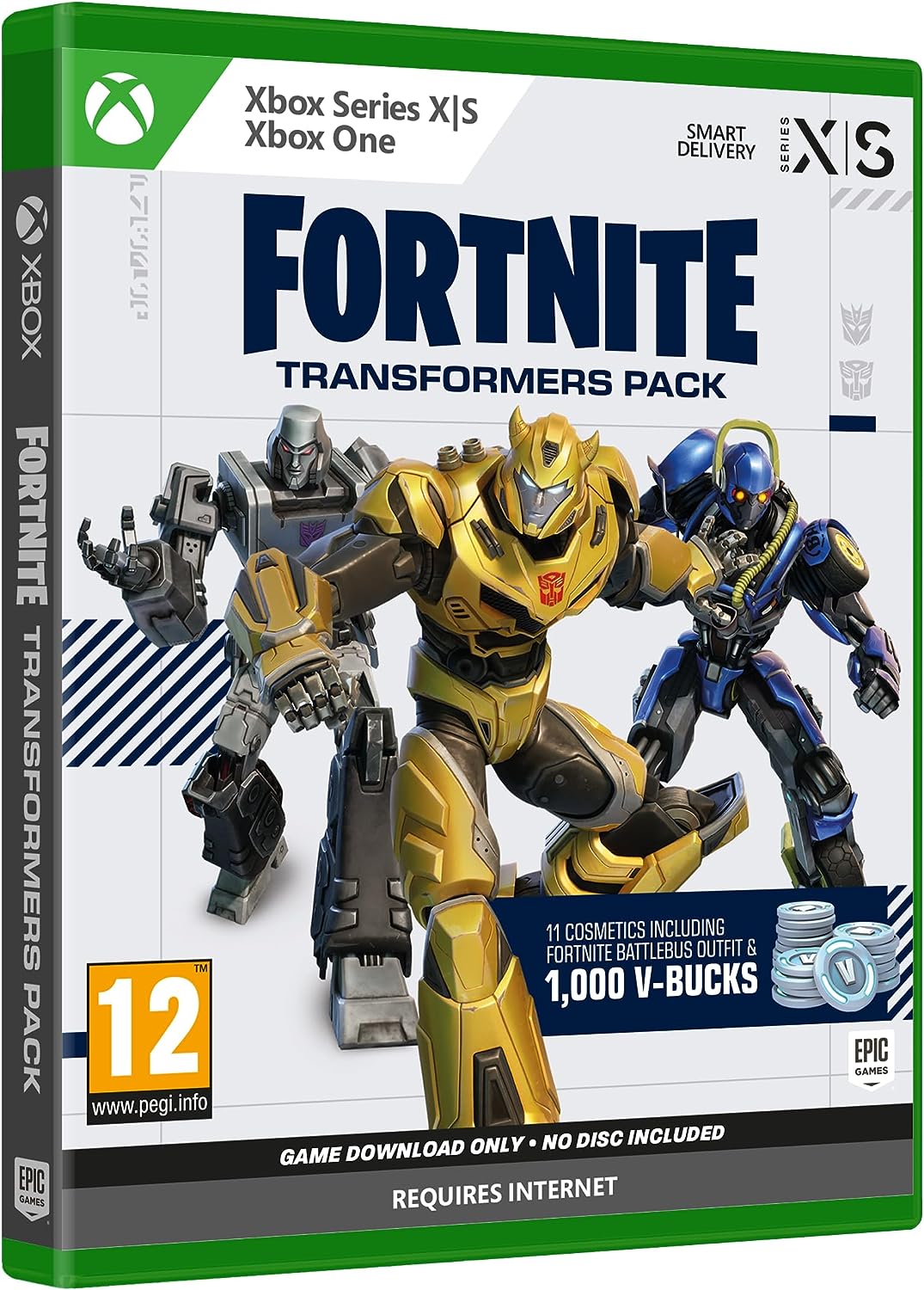 Fortnite Transformers Pack (Game Download Code in Box) - Xbox Series