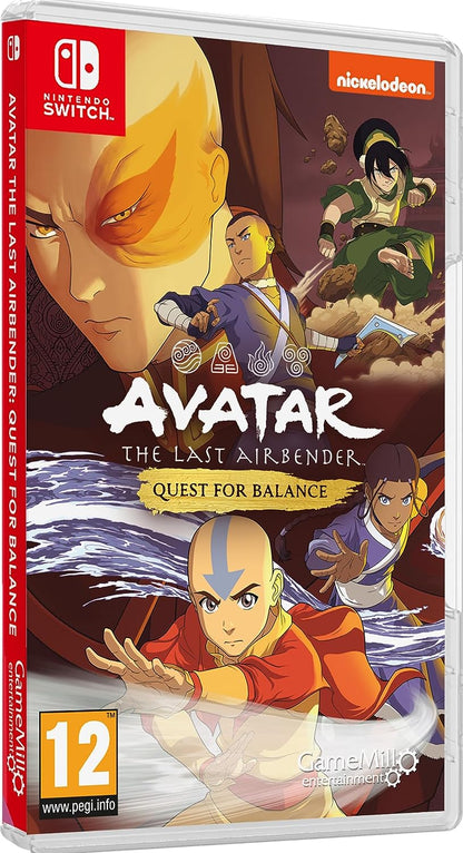 Avatar The Last Airbender Quest for Balance (Switch),Nintendo Switch