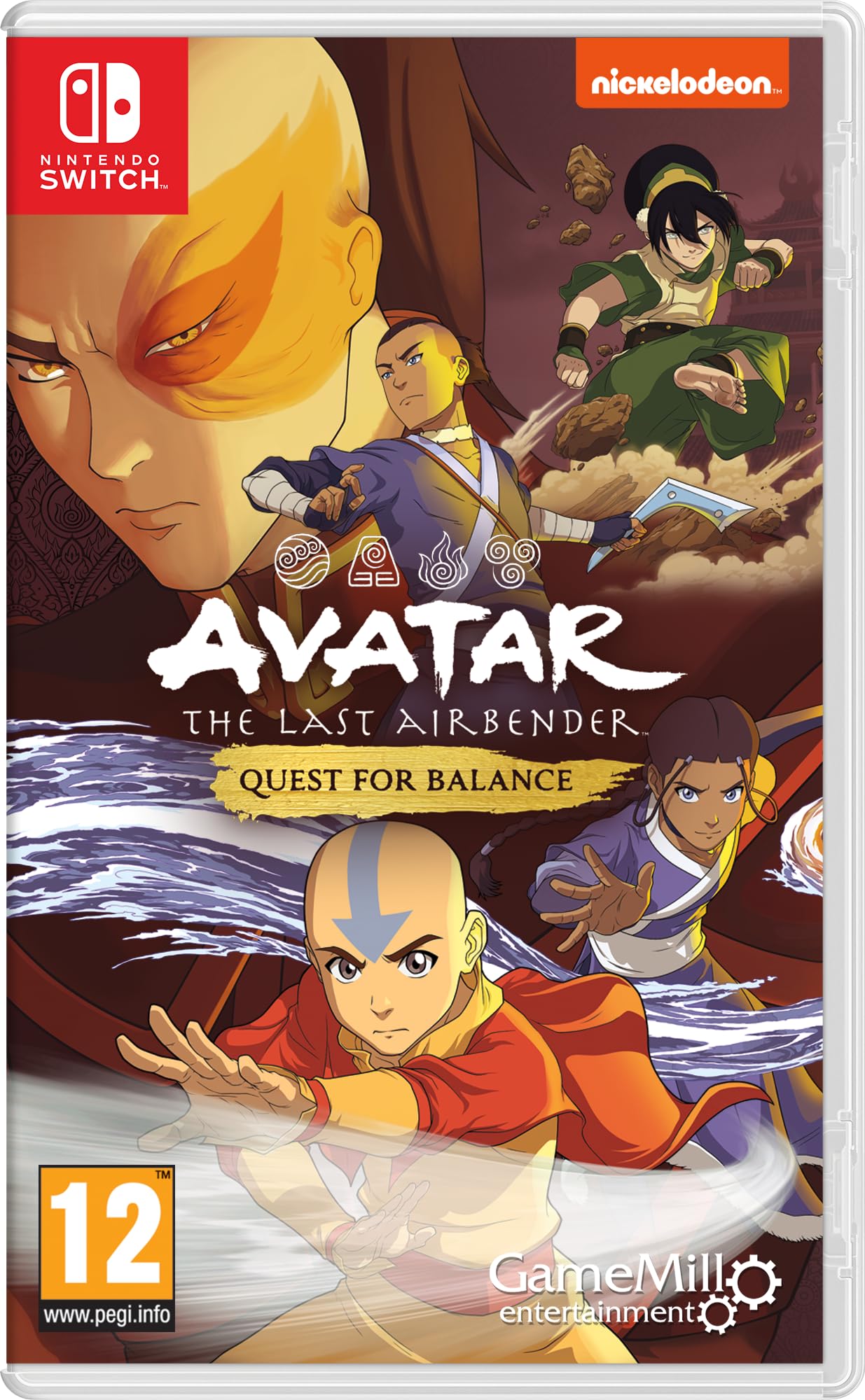 Avatar The Last Airbender Quest for Balance (Switch),Nintendo Switch