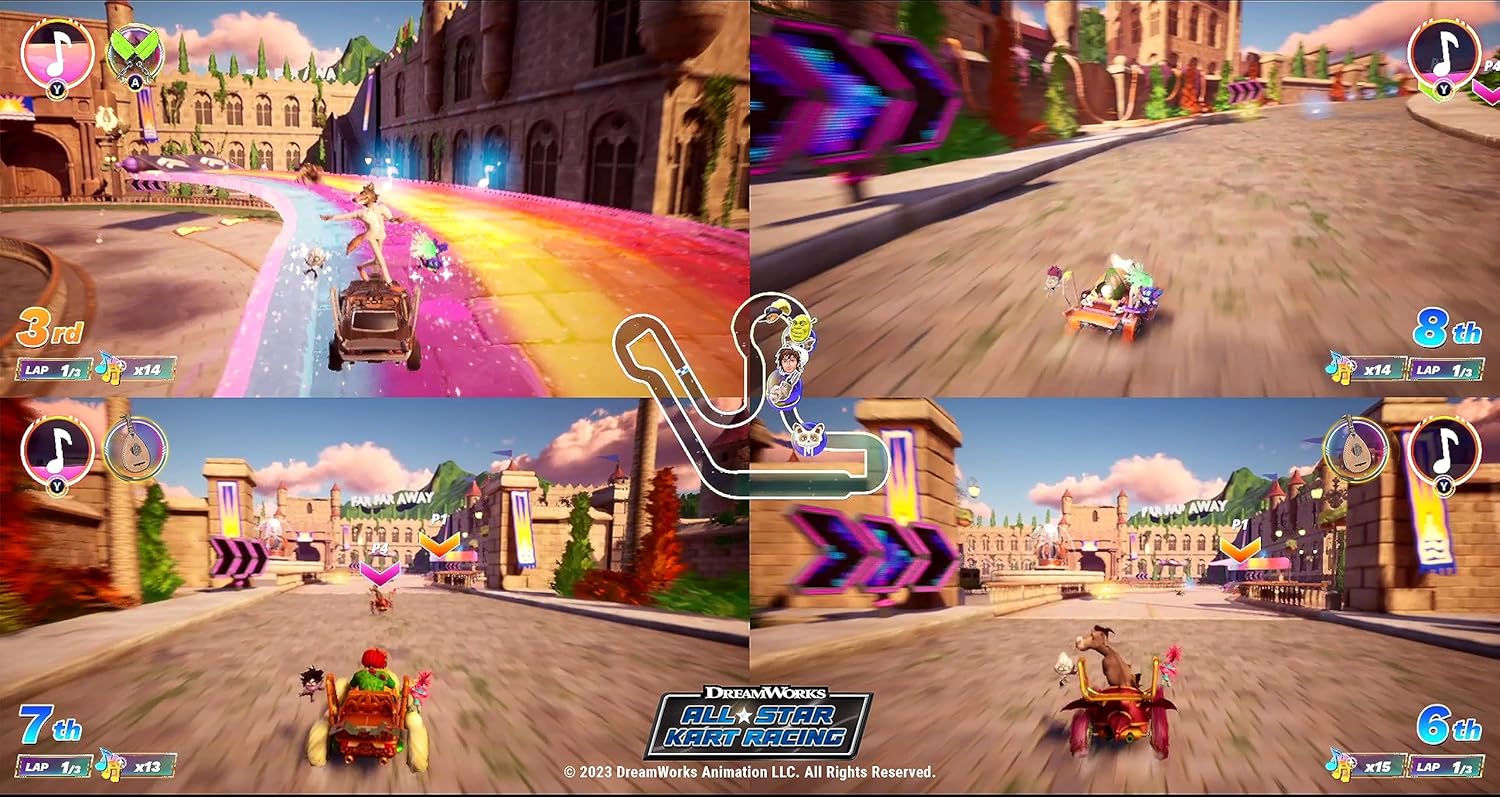 Dreamworks All-Star Kart Racing (PS5) PlayStation 5
