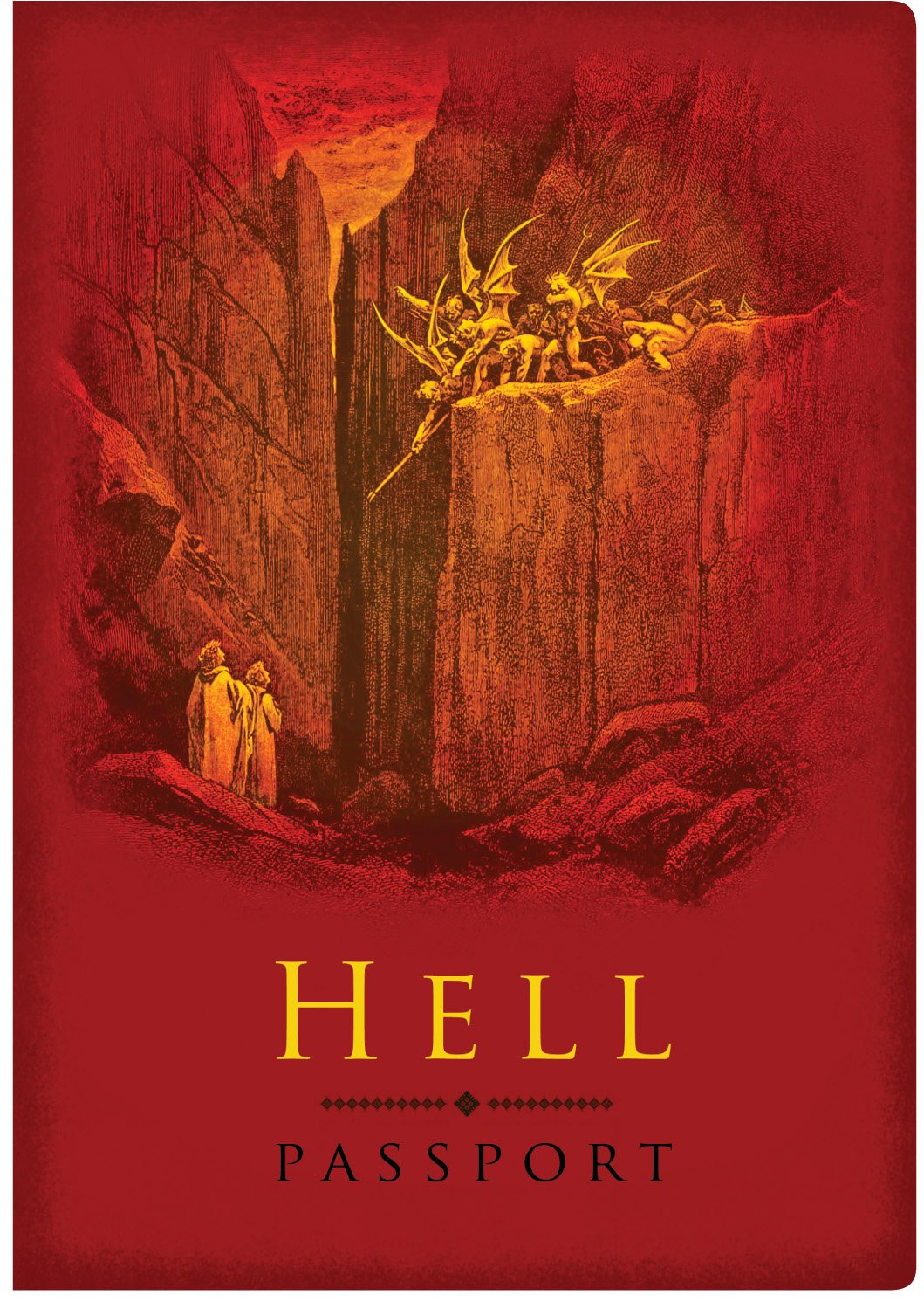 Passport to Hell Mini Notebook