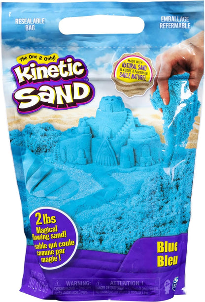 Kinetic Sand, 0.9 kg for Mixing, Moulding and Creating, for Ages 3 and Up (Colours Ship at Random) (Styles Vary