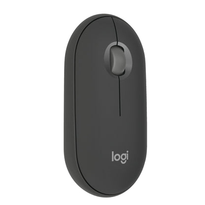 Logitech Pebble Mouse 2 M350s Slim Bluetooth Wireless Mouse, Portable, Lightweight, Customisable Button, Quiet Clicks, Easy-Switch for Windows, macOS, iPadOS, Android, Chrome OS