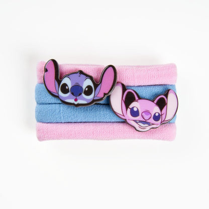 ACCESORIOS PELO COLETERO 4 PIEZAS STITCH MULTICOLOR
