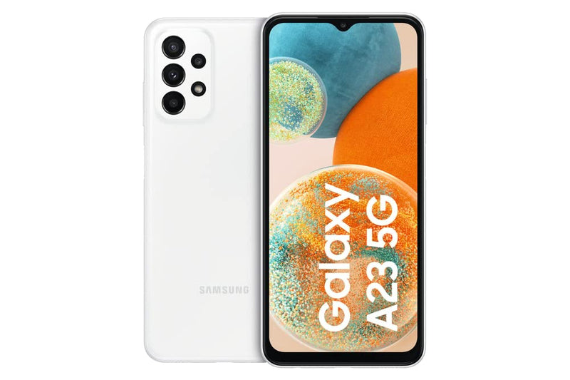 Samsung Galaxy A23 5G Android Smartphone, 6.6 inch LCD TFT Display, 5000mAh Battery, 64GB/4GB RAM, White