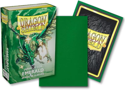 Arcane Tinmen ApS ART11136 Dragon Shield: Japanese Matte – Emerald (60