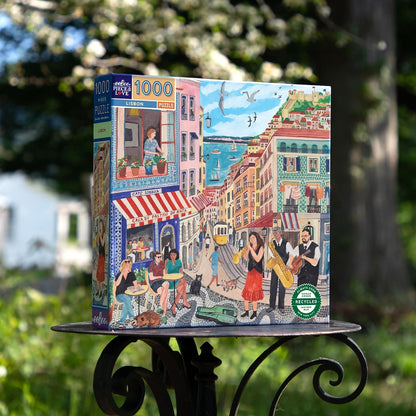EEBOO - Puzzle 1000 pcs - Lisbon - (EPZTLSB