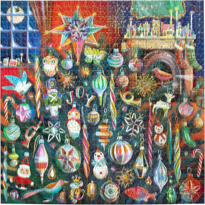 EEBOO - Puzzle 1000 pcs - Holiday Ornaments - (EPZTHYO