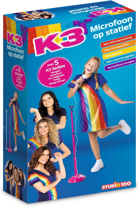 Studio 100 - K3 Microfoon op Statief