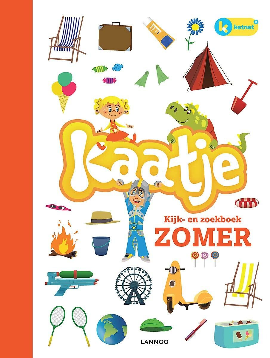 Het grote Kaatje kijk- en zoekboek - Zomer (Kijk- en zoekboek, 2