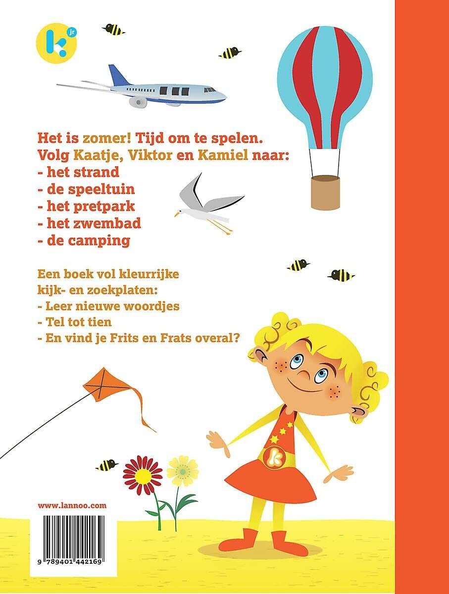 Het grote Kaatje kijk- en zoekboek - Zomer (Kijk- en zoekboek, 2