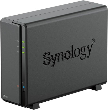 Synology DiskStation DS124 1 Bay Desktop NAS