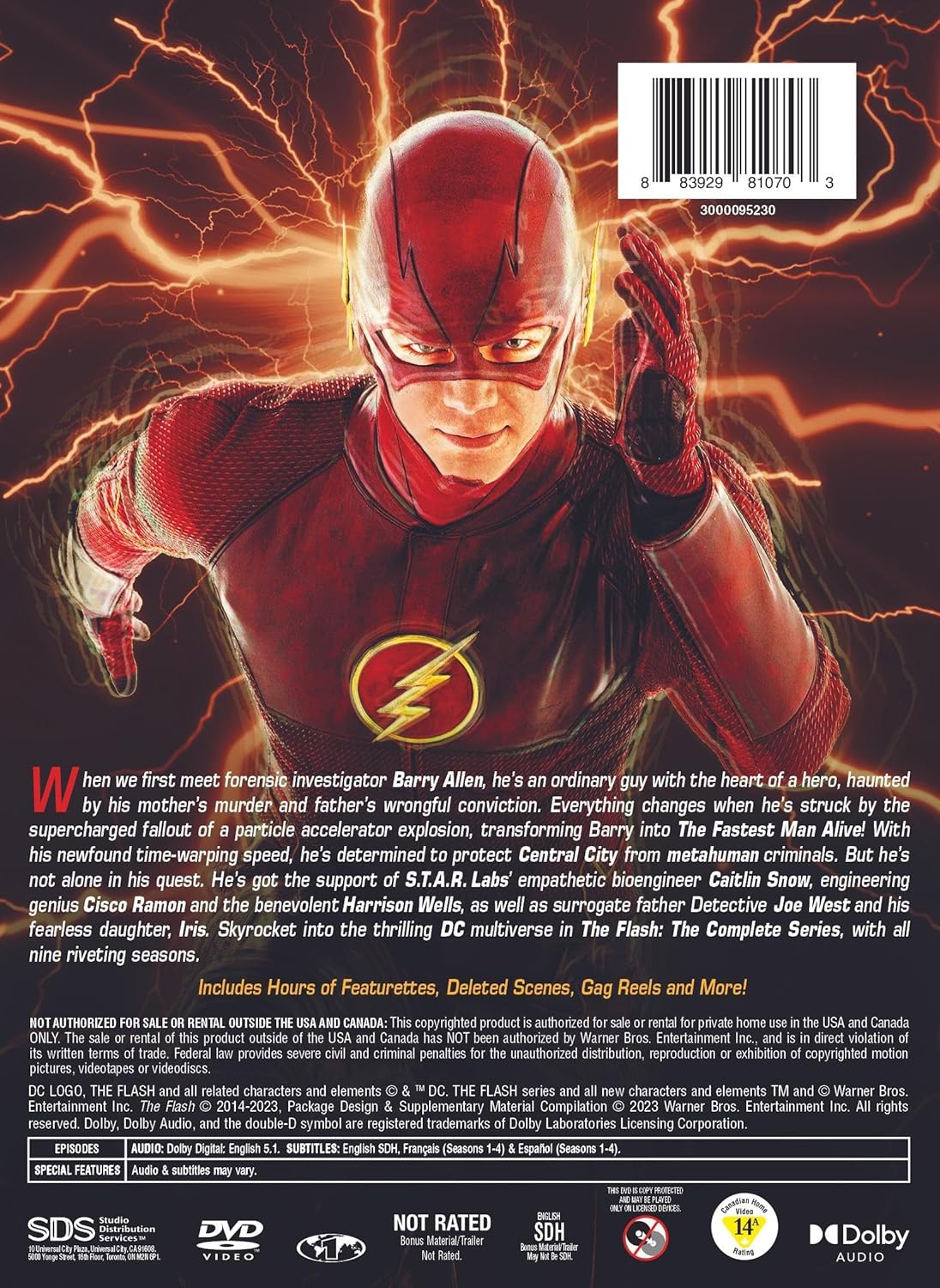 The Flash: The Complete Series (DVD