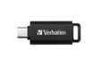 Verbatim USB Drive 3.2 Gen 1 128 GB Retractable