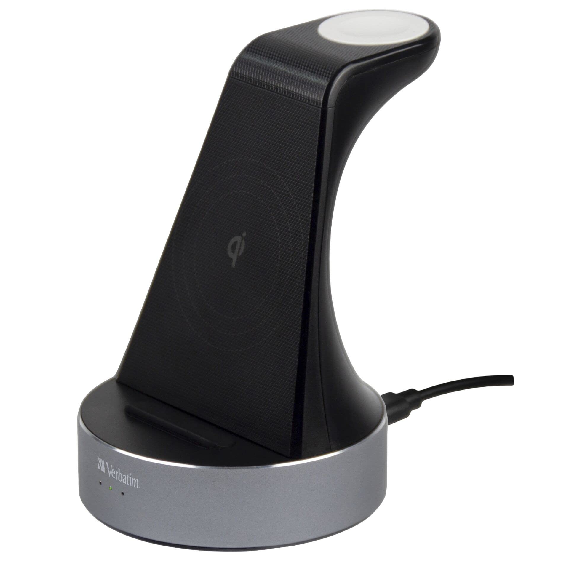Verbatim WCS-01 2in1 Induktive Ladestation schwarz