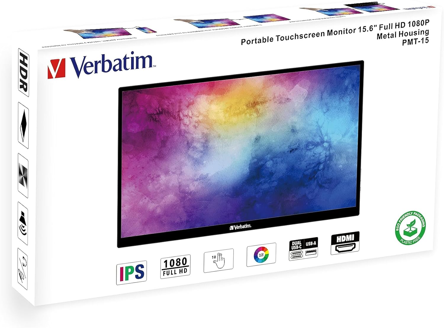 Verbatim Portable PMT-15 Monitor 39,6 cm (15,0 Zol