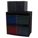 Fellowes 48er CD-/DVD-Regal CD Spring schwarz
