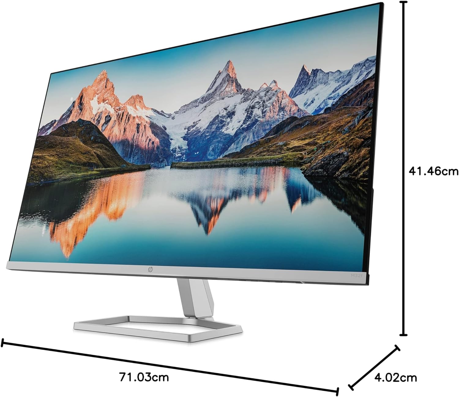 HP M32f, 31.5 IPS, 1920x1080, 1000:1, 7ms, 300cd, VGA/HDMI, W126436788 (1000:1, 7ms, 300cd, VGA/HDMI, 1-1-0 M32f FHD, 80 cm (31.5), 1920 x 1080 Pixels, Full HD, 7 ms)