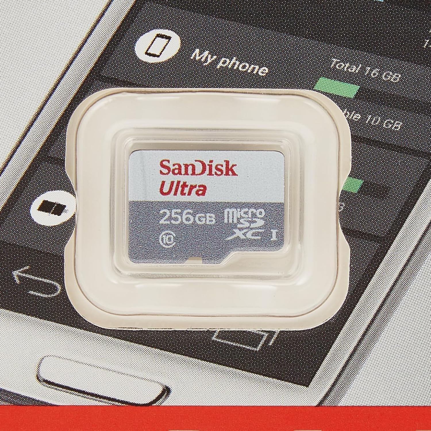 SanDisk Speicherkarte microSDXC Ultra 256 GB
