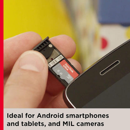 SanDisk 1TB Ultra microSDXC card + SD adapter up to 150 MB/s with A1 App Performance UHS-I Class 10 U1