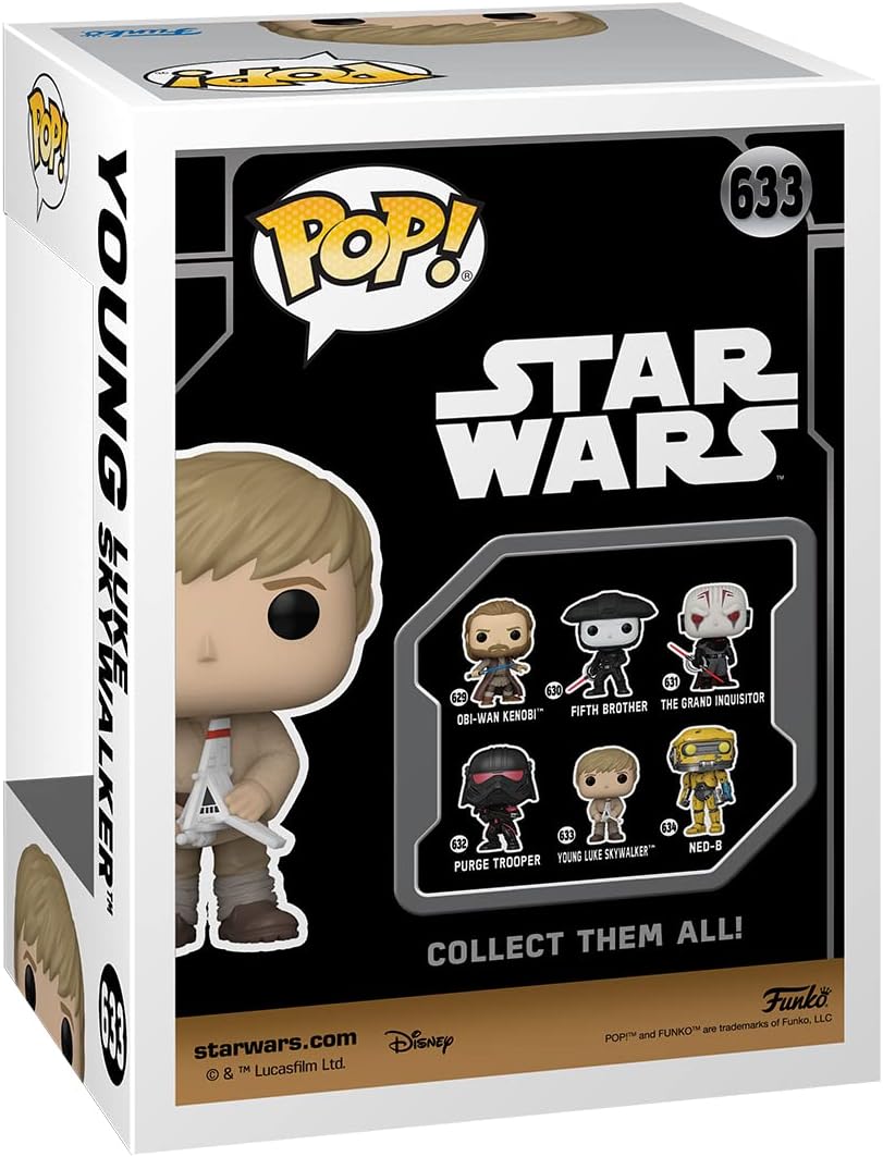 Funko POP! Vinyl: Obi-Wan Kenobi - Young Luke Skywalker - Star Wars - Collectable Vinyl Figure - Gift Idea - Official Merchandise - Toys for Kids & Adults - TV Fans