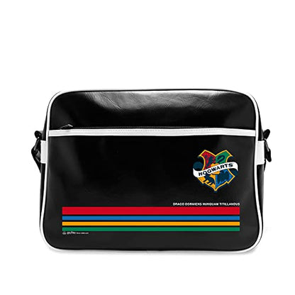 ABYSTYLE - Harry Potter Umhängetasche schwarz Hogwarts, Schwarz