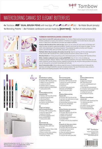Tombow CANVAS-SET1 - Set eleganti farfalle