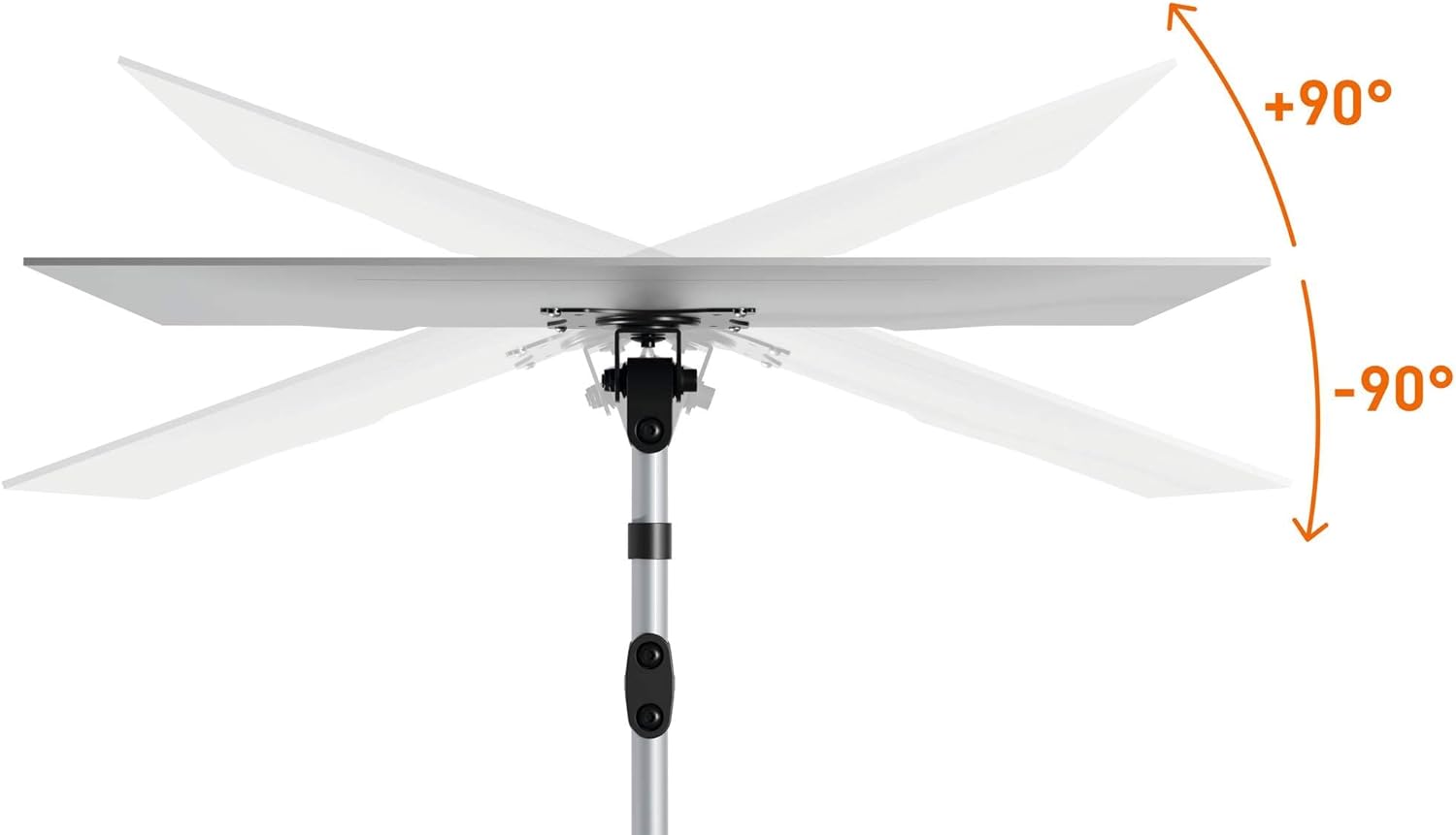 Durable Halterung SELECT für 1 Monitor Tischhalterung