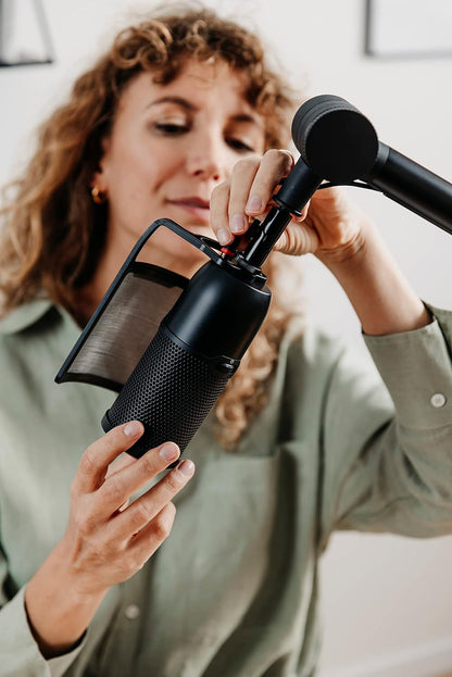 CHERRY UM POP FILTER Mikrofon-Windschutz schwarz