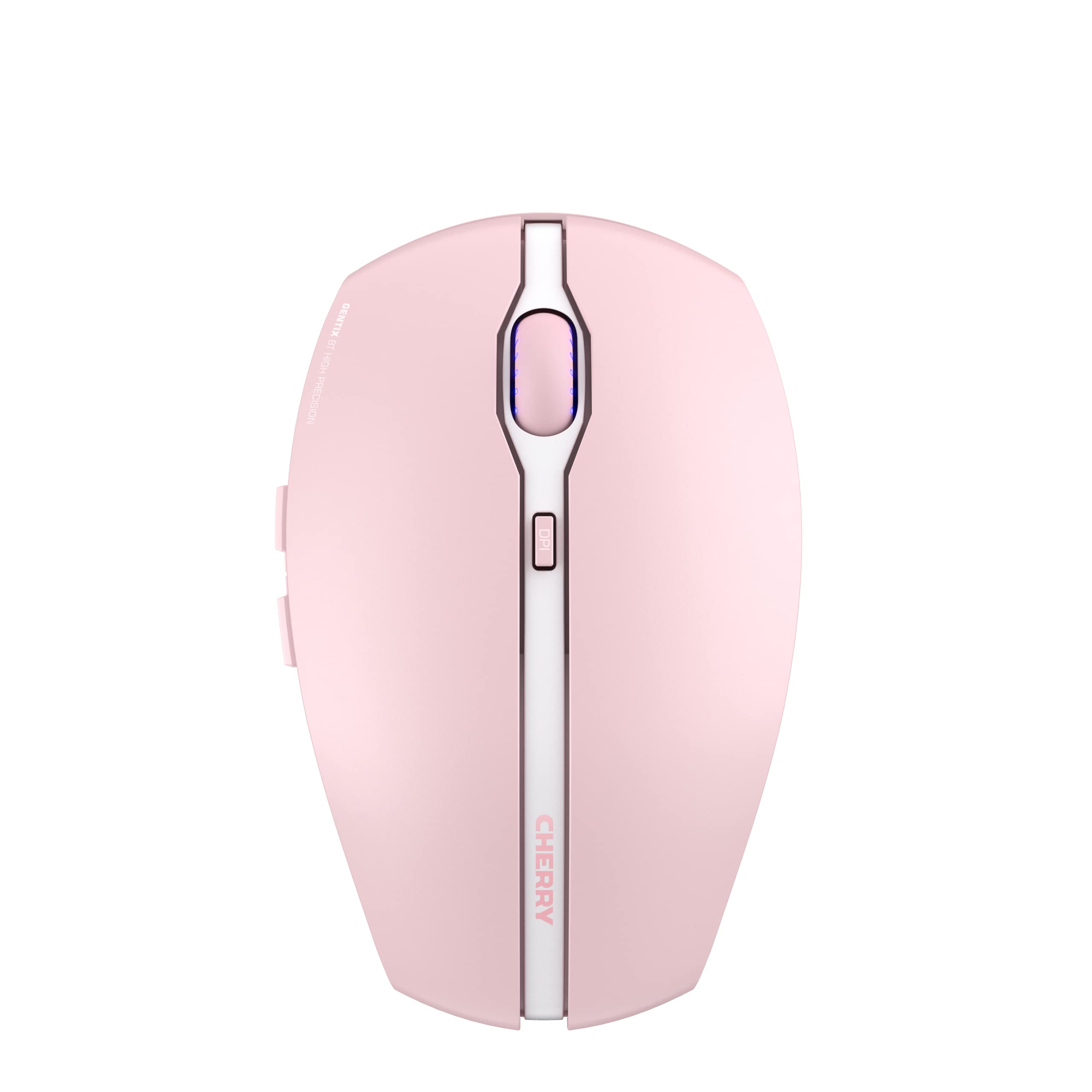 CHERRY GENTIX BT, wireless Bluetooth mouse, multi-device function for up to 3 end devices, switchable resolution (1000/2000 dpi), 7 buttons and scroll wheel, battery-operated