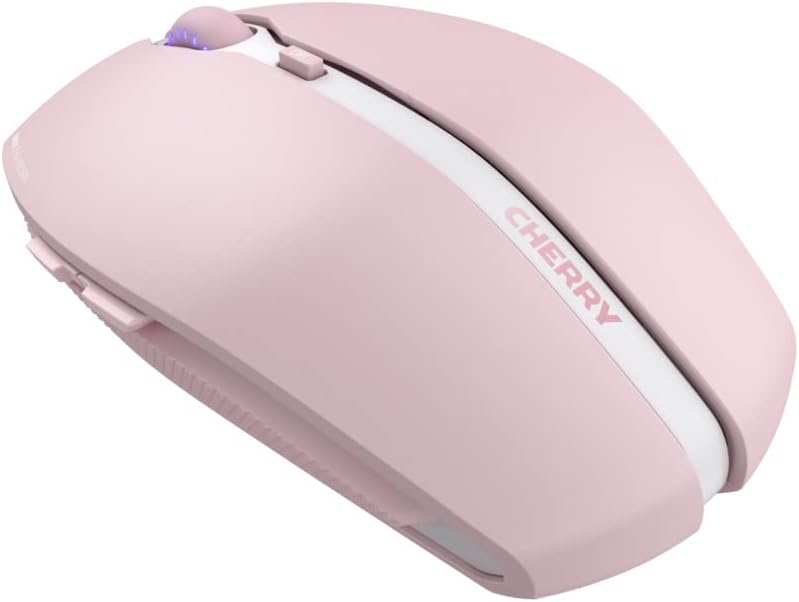 CHERRY GENTIX BT, wireless Bluetooth mouse, multi-device function for up to 3 end devices, switchable resolution (1000/2000 dpi), 7 buttons and scroll wheel, battery-operated