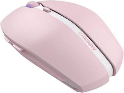 CHERRY GENTIX BT, wireless Bluetooth mouse, multi-device function for up to 3 end devices, switchable resolution (1000/2000 dpi), 7 buttons and scroll wheel, battery-operated