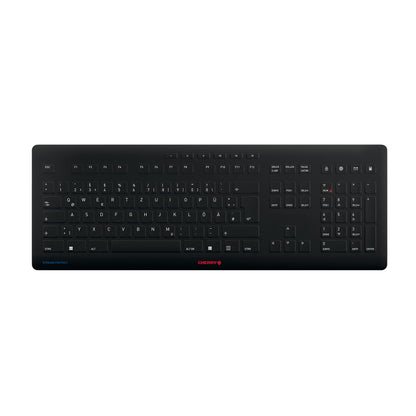 CHERRY STREAM PROTECT Tastatur kabellos schwarz