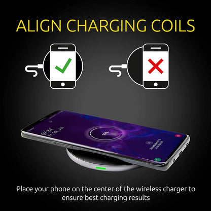 Cordless Charger Intenso 7410520 White Black Black/Silver
